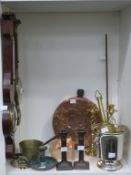 A mixed lot of collectable items to include Two Wall Mounted Barometers (one fitted with