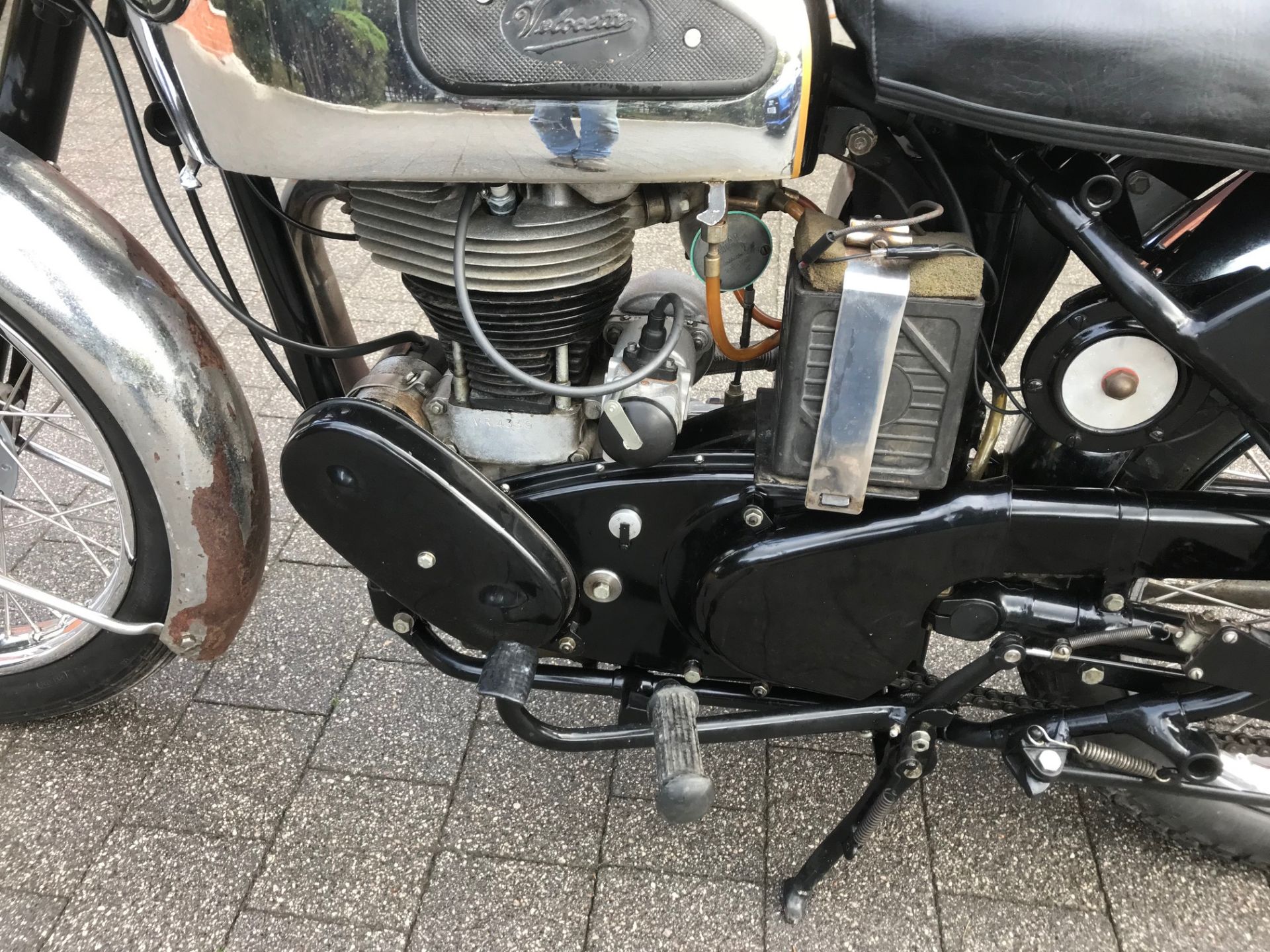 Velocette 350 1963 model motorcycle 31,008 miles, full rebuild in 1999.Engine number VR4339 Frame - Bild 7 aus 9