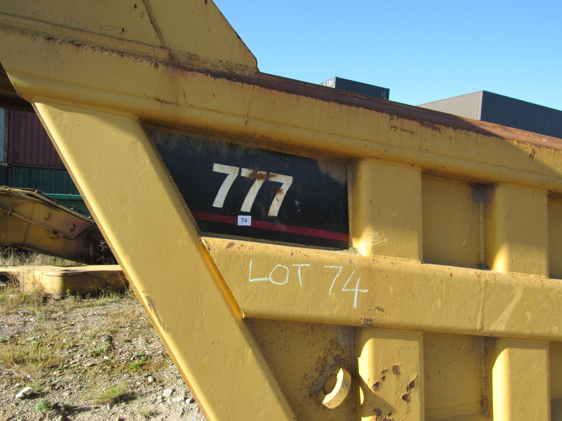 Caterpillar 777B Body. 22,000Kg - Image 3 of 7