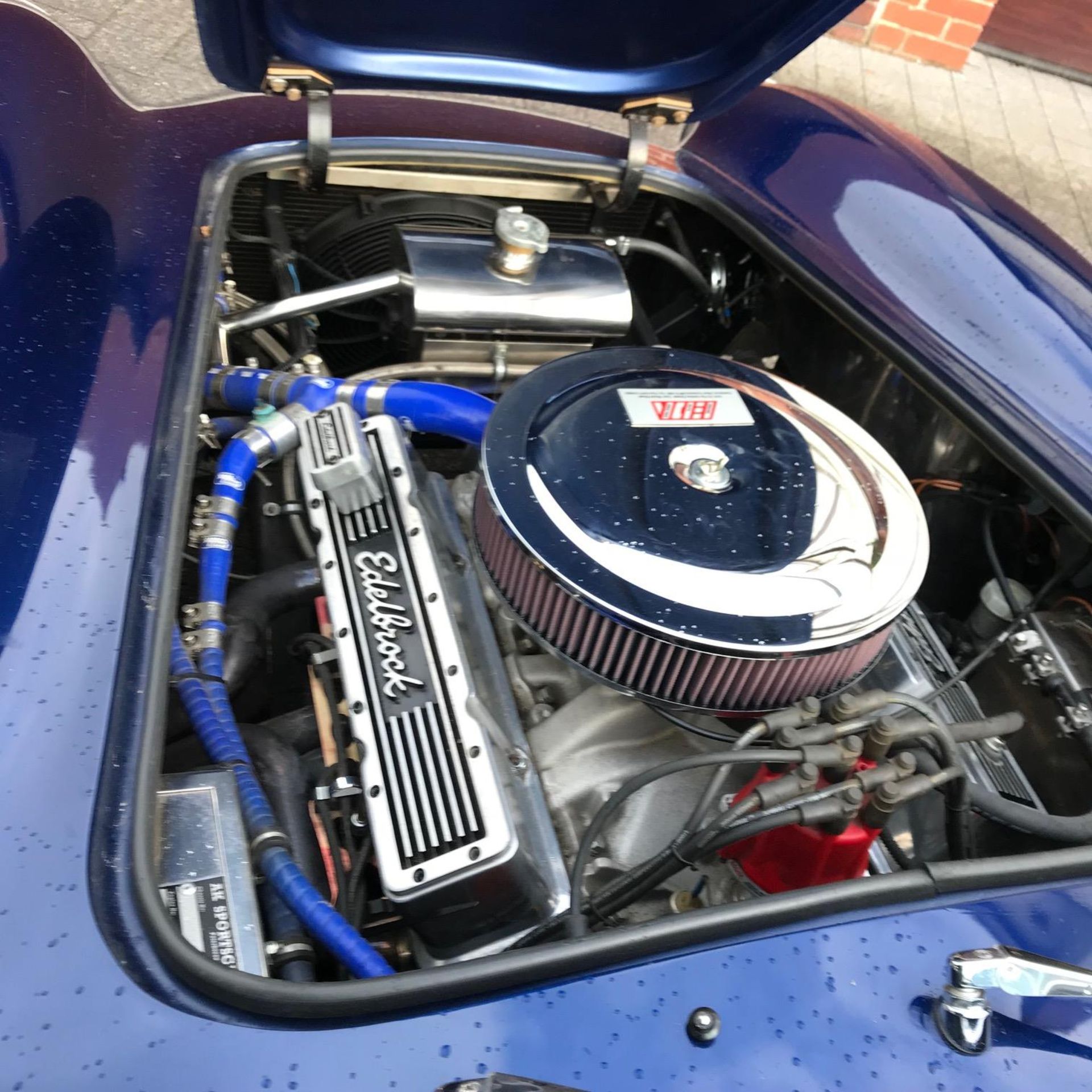 A K Cobra kit car, 2009 build, Chevrolet 6.3 small block engine producing 400+ BHP high - Image 8 of 13