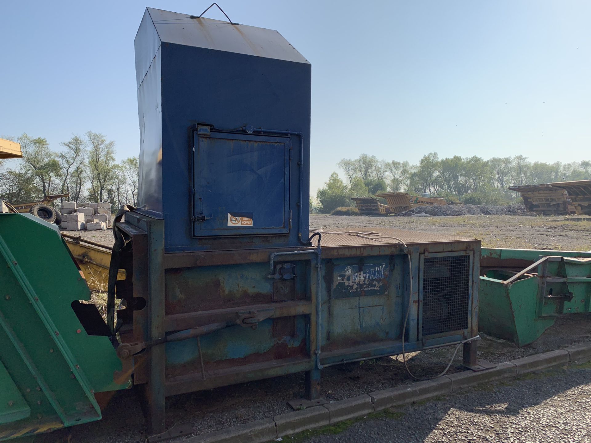 Kelpac 300 compactor 17. Serial number 1108.