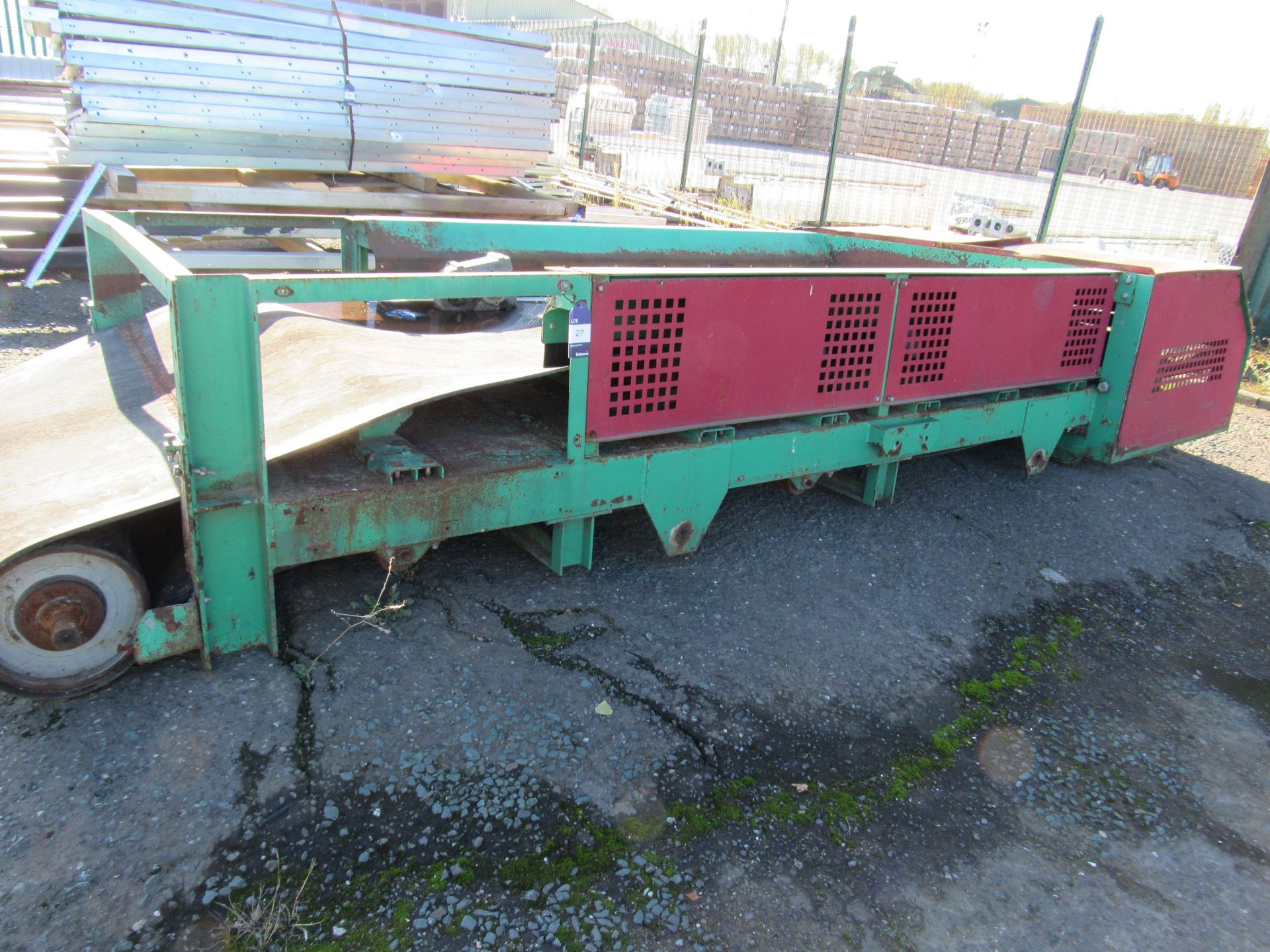 OK Engineering Conveyor 3037F,BCTB 4m in length by 1.6m wide, Jan 11 - Image 2 of 3