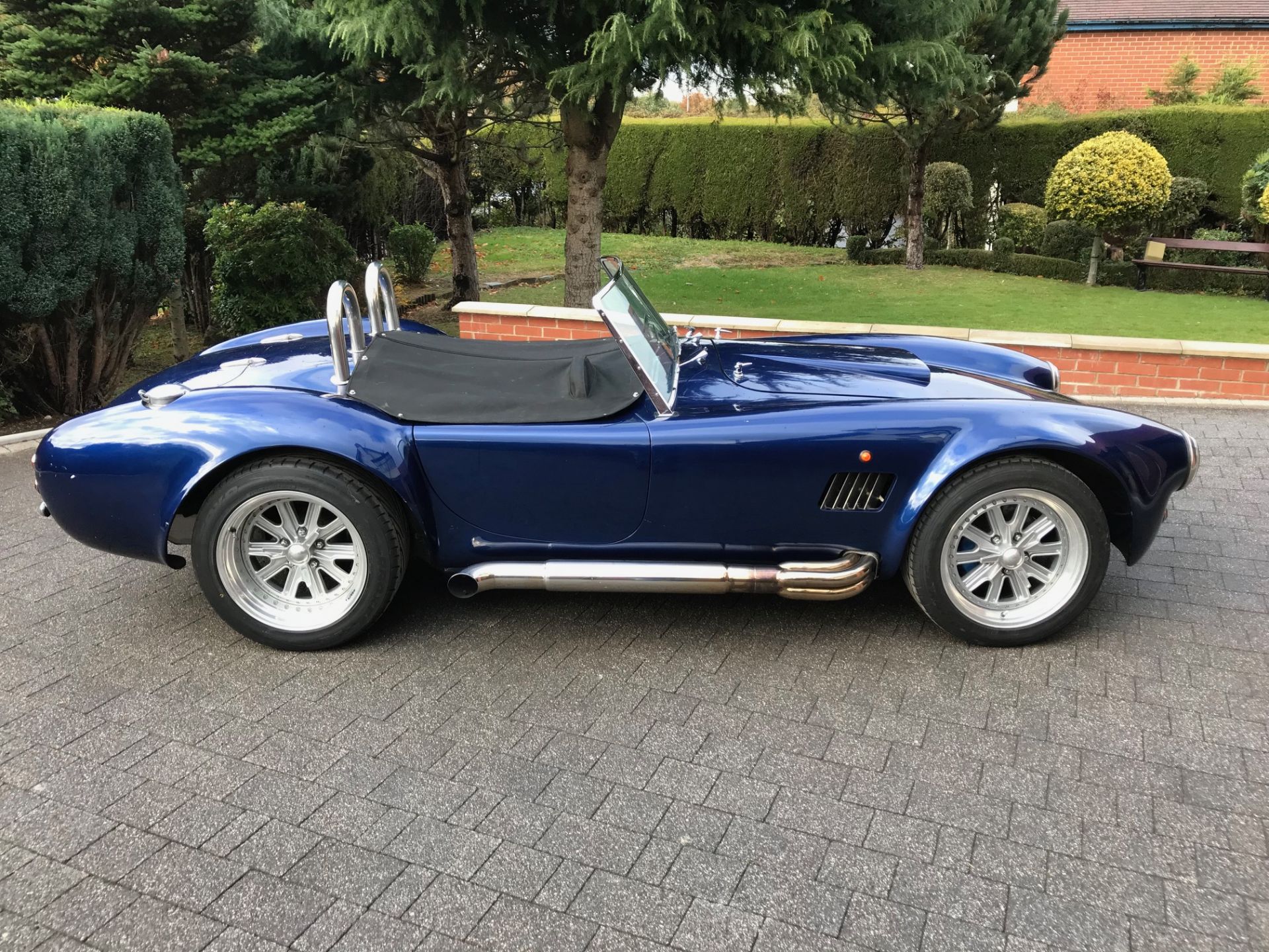 A K Cobra kit car, 2009 build, Chevrolet 6.3 small block engine producing 400+ BHP high