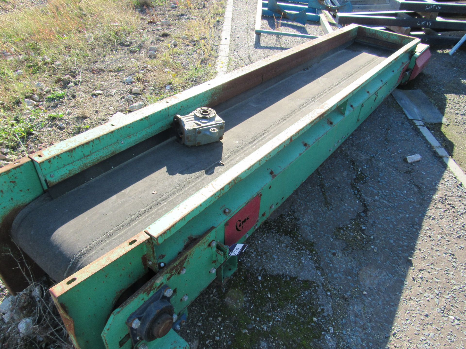 OK Engineering conveyor 4m by 500mm - Image 2 of 2