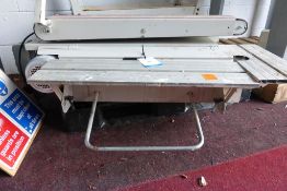 * KUFO Horizontal Belt Sander 240V. Please note there is a £10 Plus VAT Lift Out Fee on this lot