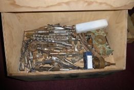 * A Box of assorted Mortice Chisels