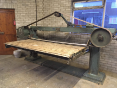 Ransome Pickles Pad Sander 3PH. Table size 7', width 3' 3'' ; 24' Belt X 6''. Overall Machine Length