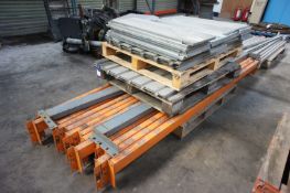 * Qty of various Racking / Shelving components to 2 pallets