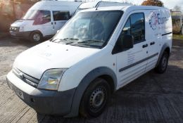 * Ford Transit Connect 200 SWB Van, diesel, 1753cc, white, Registration PJ08 FNP, Date of