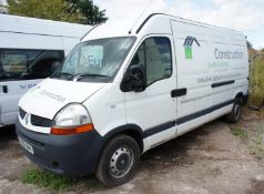 * Renault Master 120.35 dCi Panel Van, diesel, 2462cc, white, Registration FN08 BMV, Date of