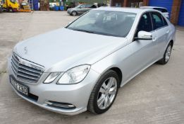 Mercedes E220 SE CDI Blue Efficiency 4 door Saloon, automatic, diesel, 2143 cc, silver, Registration
