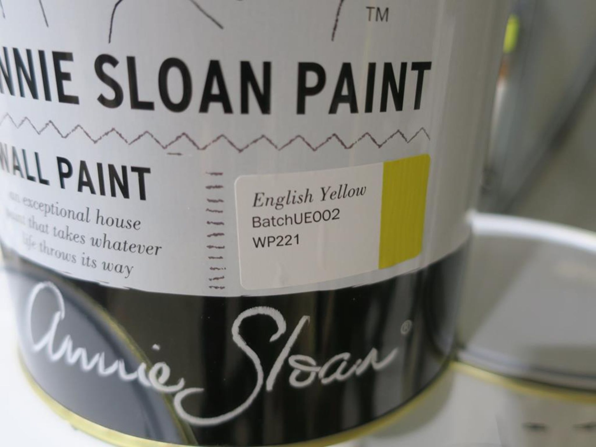 * Annie Sloan Paint - 1 x 2.5L English Yellow, 2 x 2.5L Duck Egg Blue (RRP £120) - Image 2 of 3