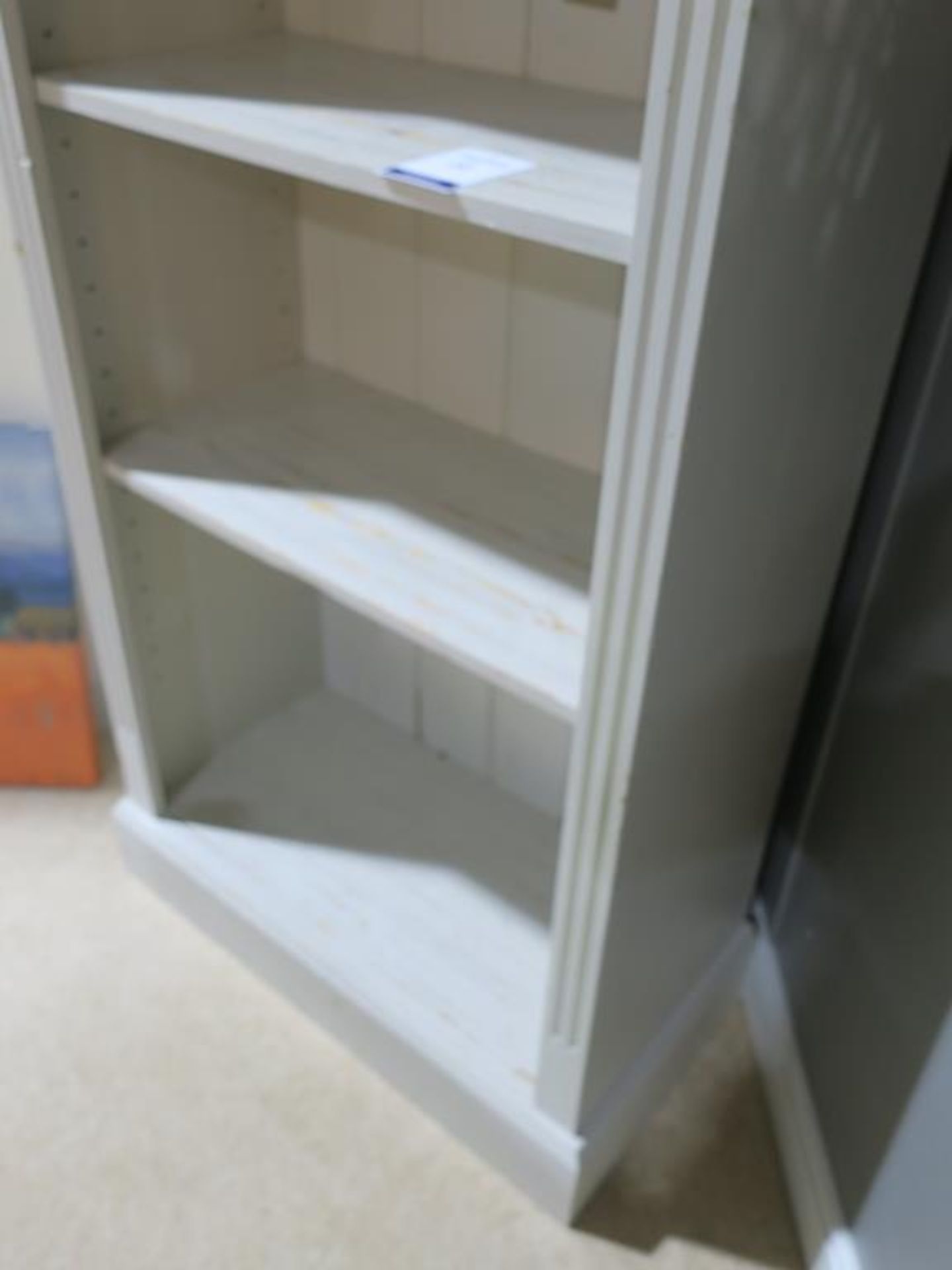 A Painted Pine Bookcase (H 198cm, w 80cm) (RRP £199) - Image 3 of 4