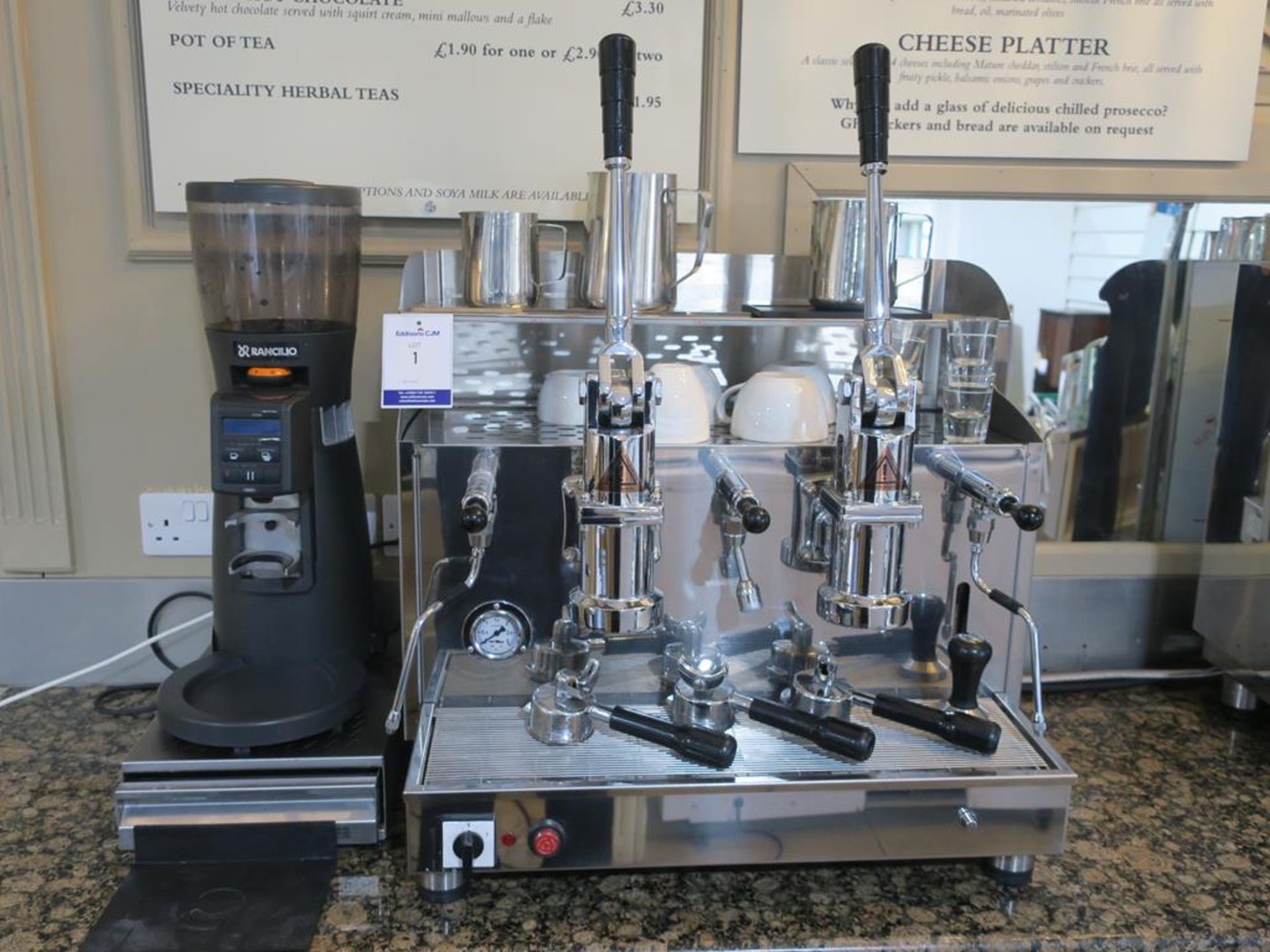 * A 'My Way' by Gruppo Izzo Coffee Machine model MK185 Pompei 2GR, serial No 16PM0107, 3000W (year