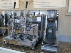 * A 'My Way' by Gruppo Izzo Coffee Machine model MK 185 Pompei 2GR, serial No 16PM 0029, 3000W (year