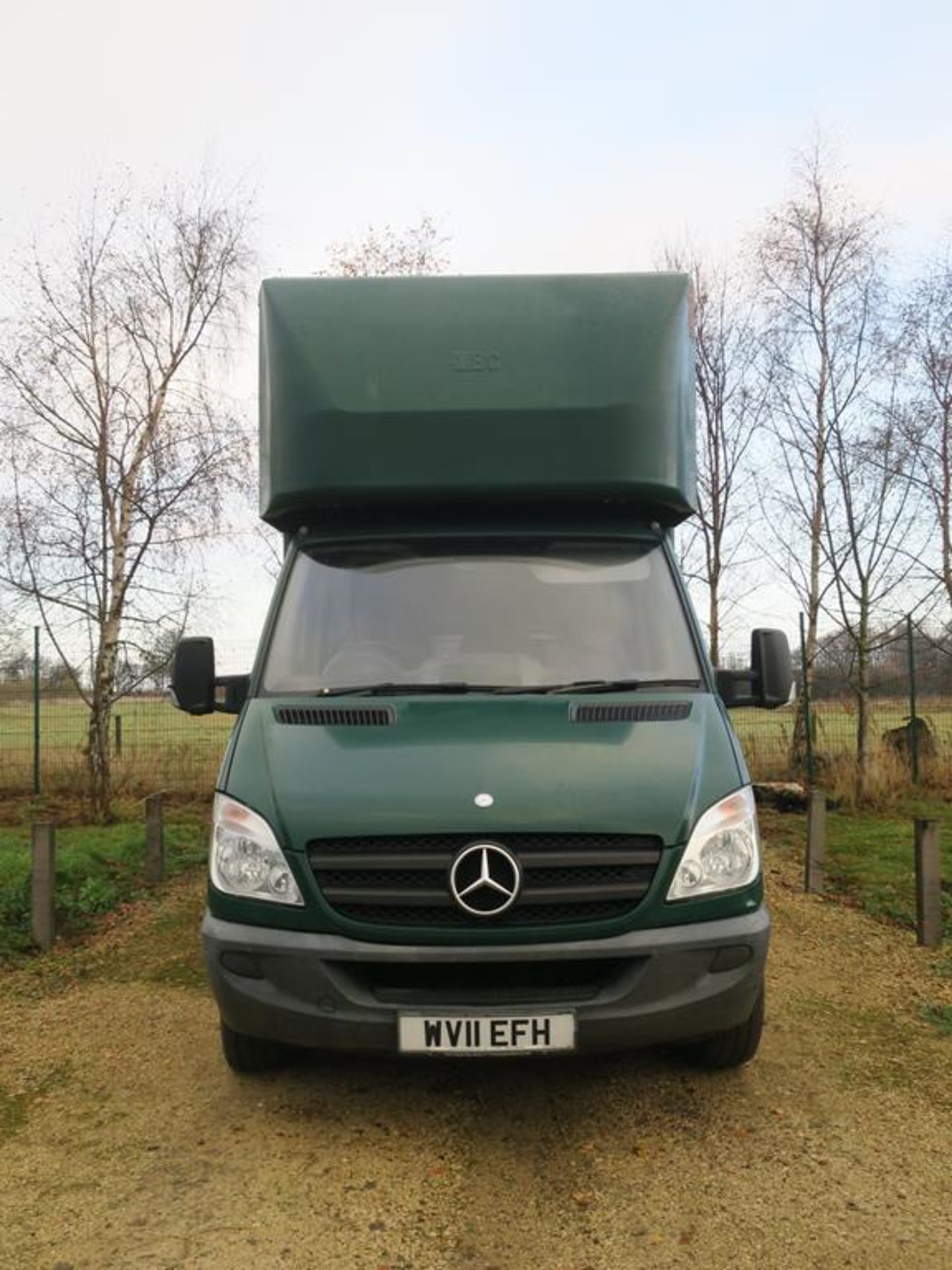 * A Mercedes Benz Sprinter 313 Daimler AG. Reg WV11 EFH; 2143cc diesel; revenue weight 3500Kg.