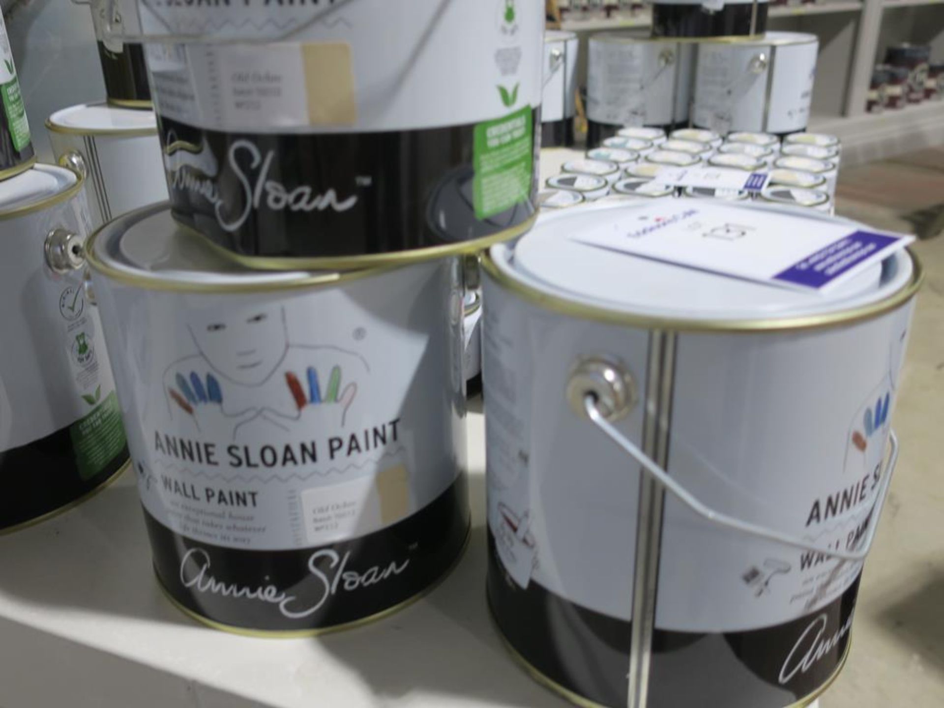 * Annie Sloan Paint - 3 x 2.5L Old Ochre (RRP £120)