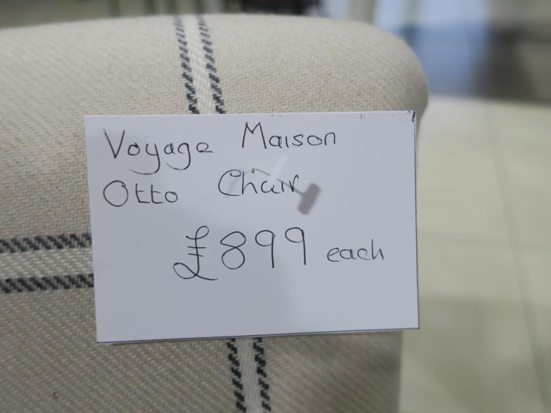 * A Voyage Maison Otto Chair (width 65cm) (RRP £899) - Image 3 of 3
