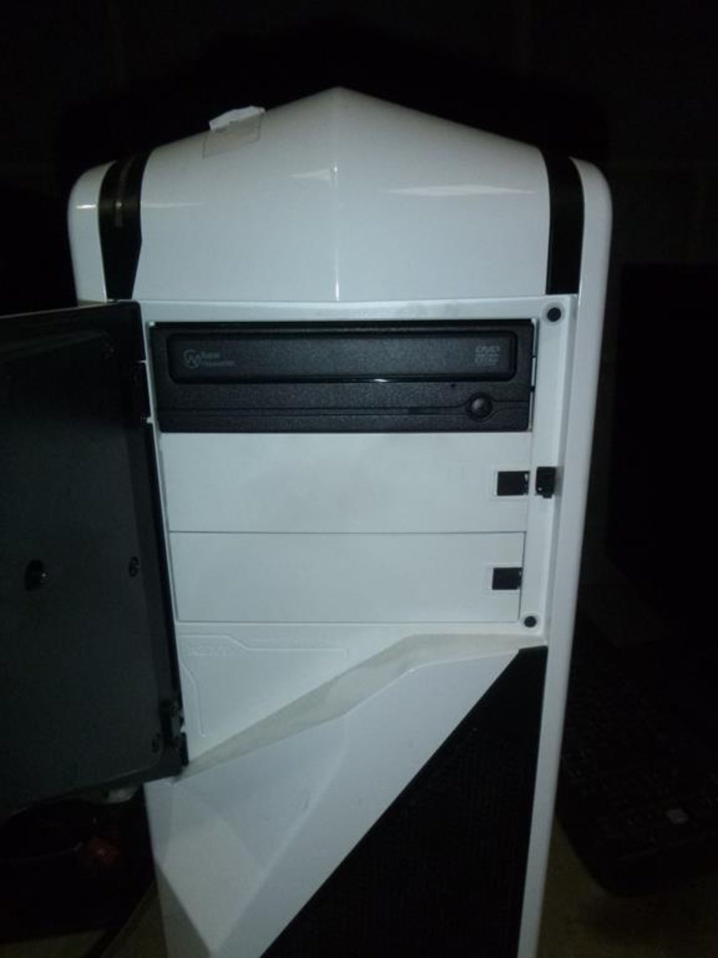 * 1 X PC Specialist.co.uk White Tower, I7 1 X Dell U2713HB Monitor etc - Image 2 of 8