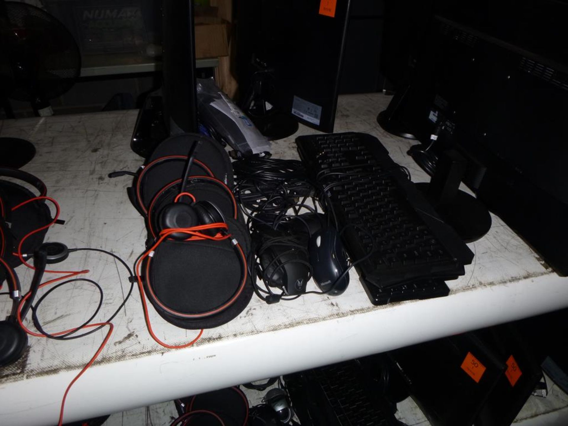 * 4 X Assorted Computer Monitors, Keyboards etc - Image 2 of 2