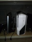 * 1 X PC Specialist.co.uk White Tower, I7 1 X Dell U2713HB Monitor etc
