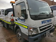 * 2008 Mitsubishi FUSO Canter 7.5 Tonne Recovery Vehicle with Tilt and Slide and Spectacles by J&J