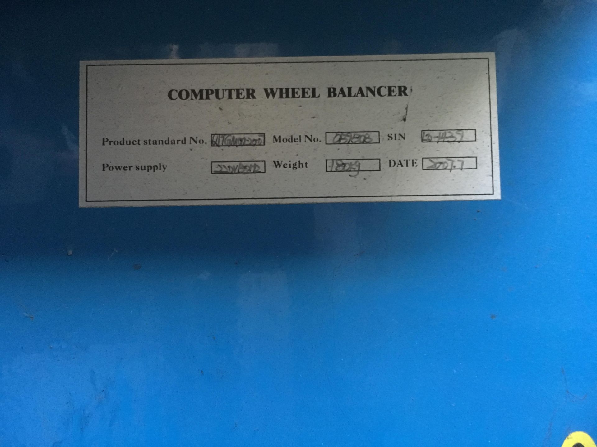 * Wheel Balancer - Image 2 of 2