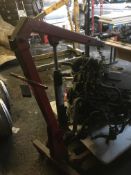 * Sealey 1 Ton Engine Hoist and a Master Pro 750 Lbs Engine Stand