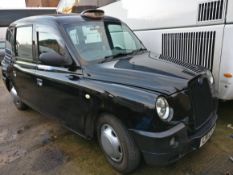 * 2012 London Taxis International FX4 Auto ''Black Cab'', Reg LR12 TTO, ?miles, MOT expired 30 March