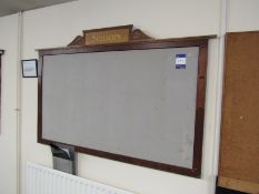 3 various Notice Boards