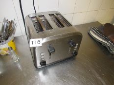 Unbranded 4 Slice Toaster