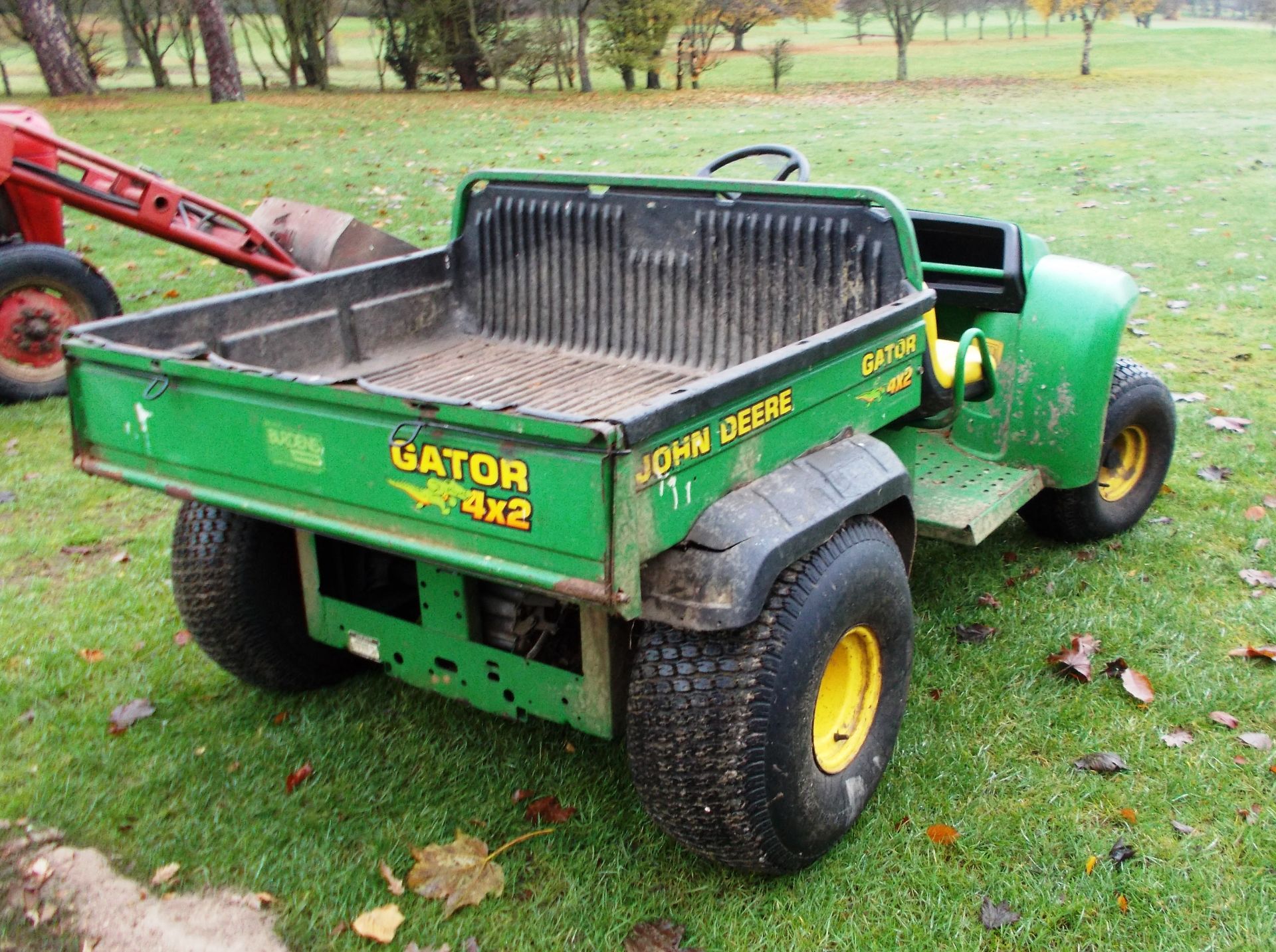 John Deere 4 x 2 Gator with tipping back unit, 2003, 4584 hours - Image 5 of 11