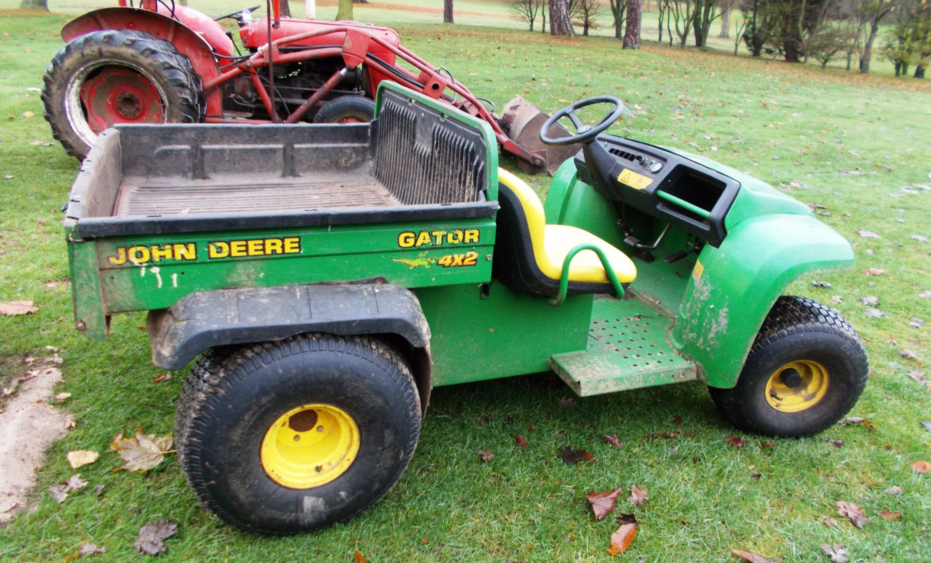 John Deere 4 x 2 Gator with tipping back unit, 2003, 4584 hours - Image 6 of 11