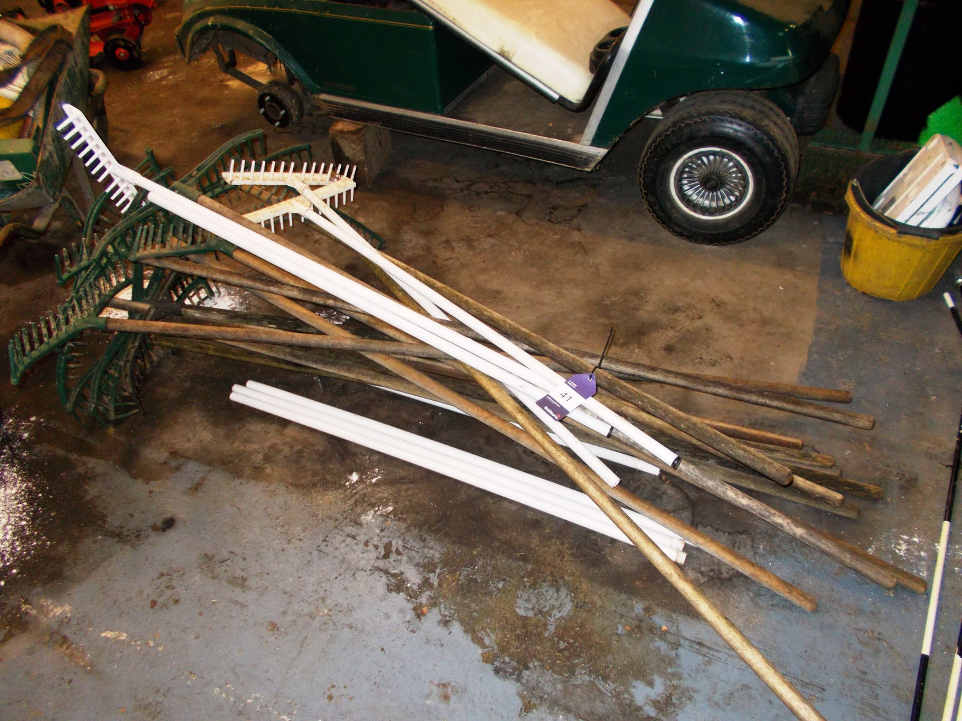 Assortment of Bunker Rakes