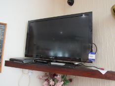 Samsung Television with Sky D Box