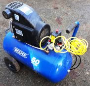 Draper air compressor (50 litres)