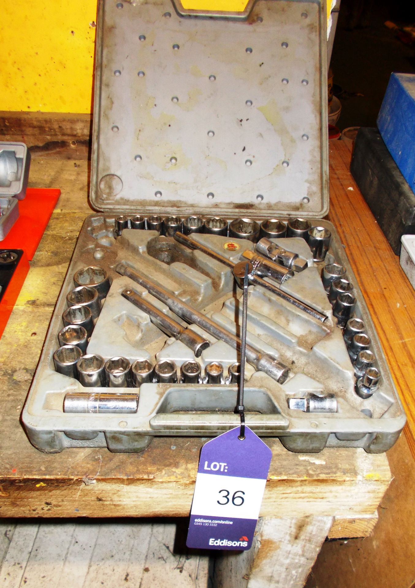 Incomplete Teng Tools Socket Set