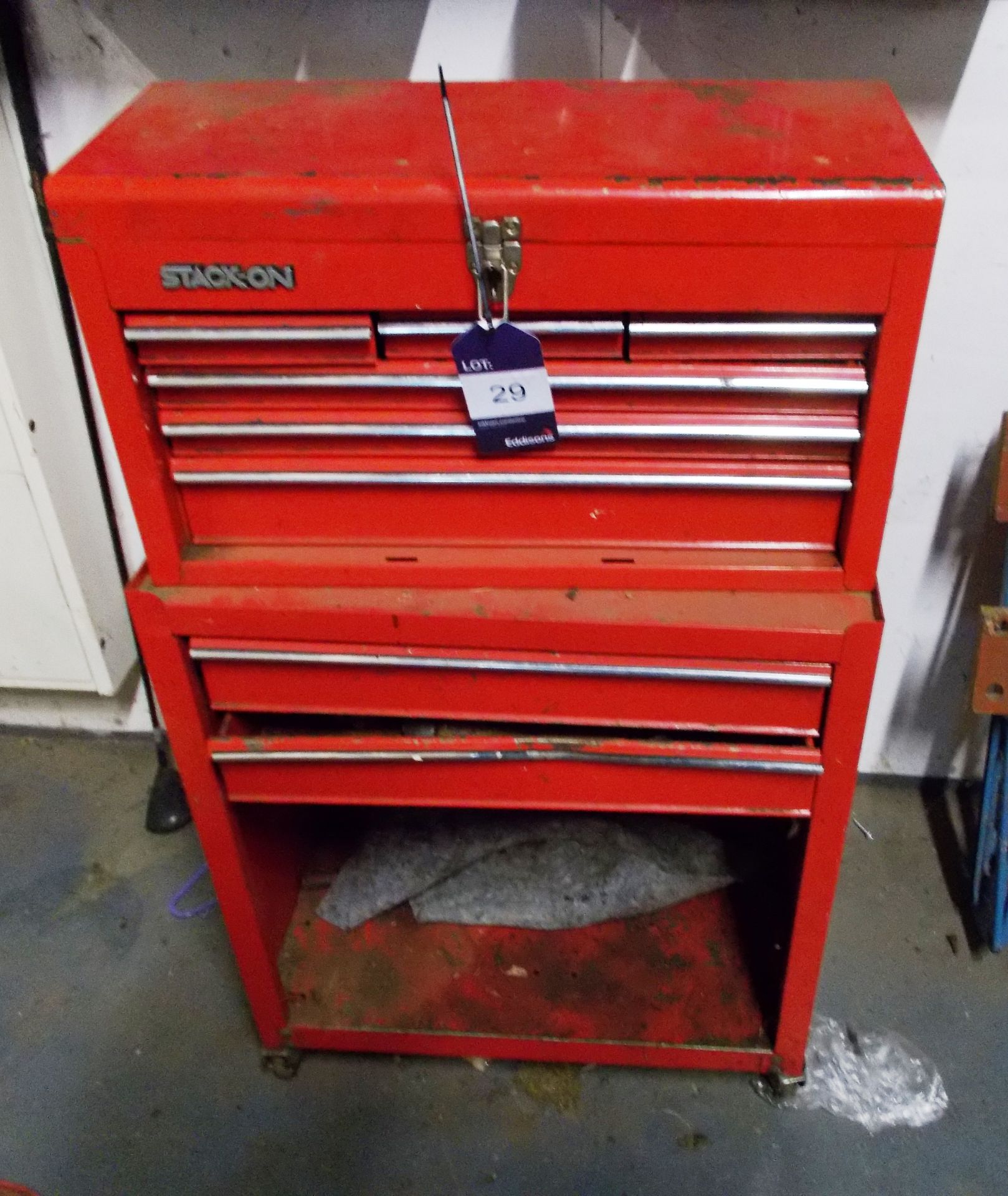 Stack-On Tool Chest and contents