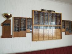 Canwick Park ladies Trophy Board