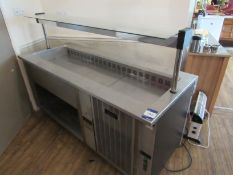 Stainless steel mobile Servery Unit
