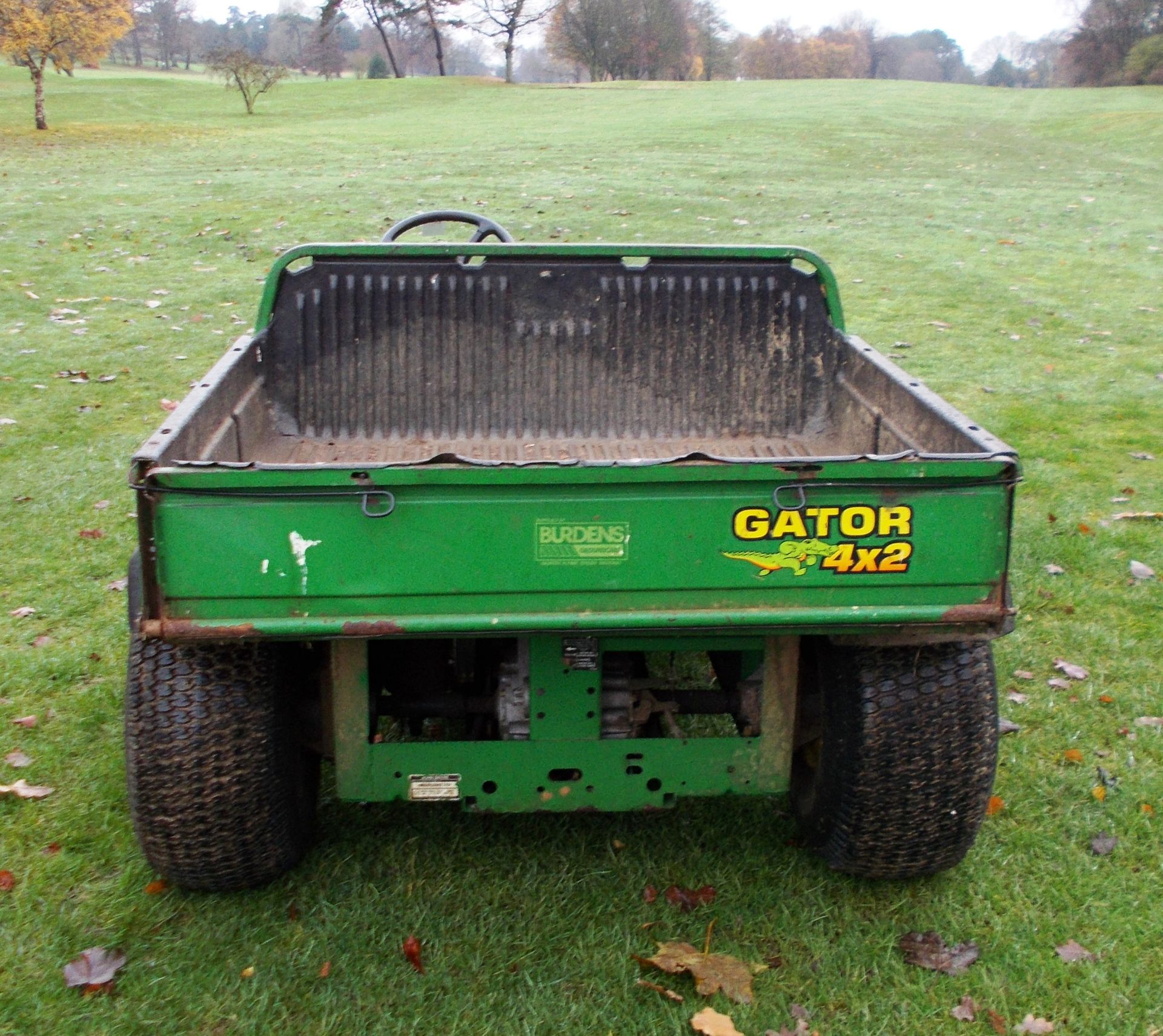 John Deere 4 x 2 Gator with tipping back unit, 2003, 4584 hours - Image 4 of 11