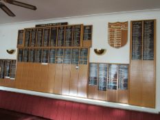 Canwick Park Golf Trophy Board