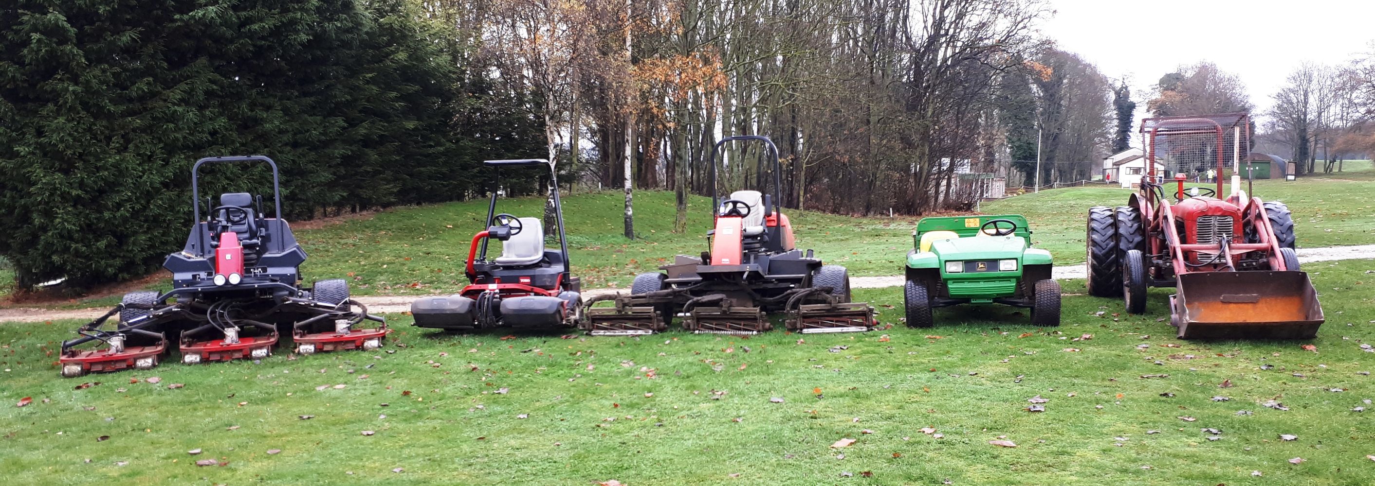 Golf Course Ground Care Maintenance Machinery, Catering and Banqueting Equipment