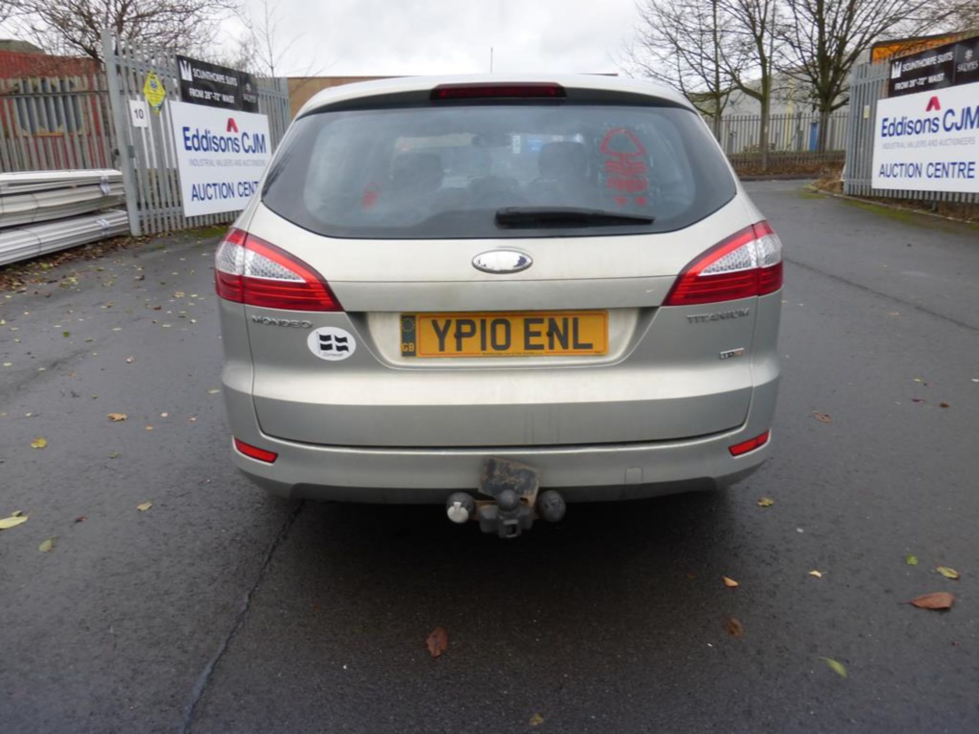 2010 Ford Mondeo Titanium 1997cc Diesel, 5 Door Estate, fitted with Tow Bar, Registration YP10 - Image 8 of 12