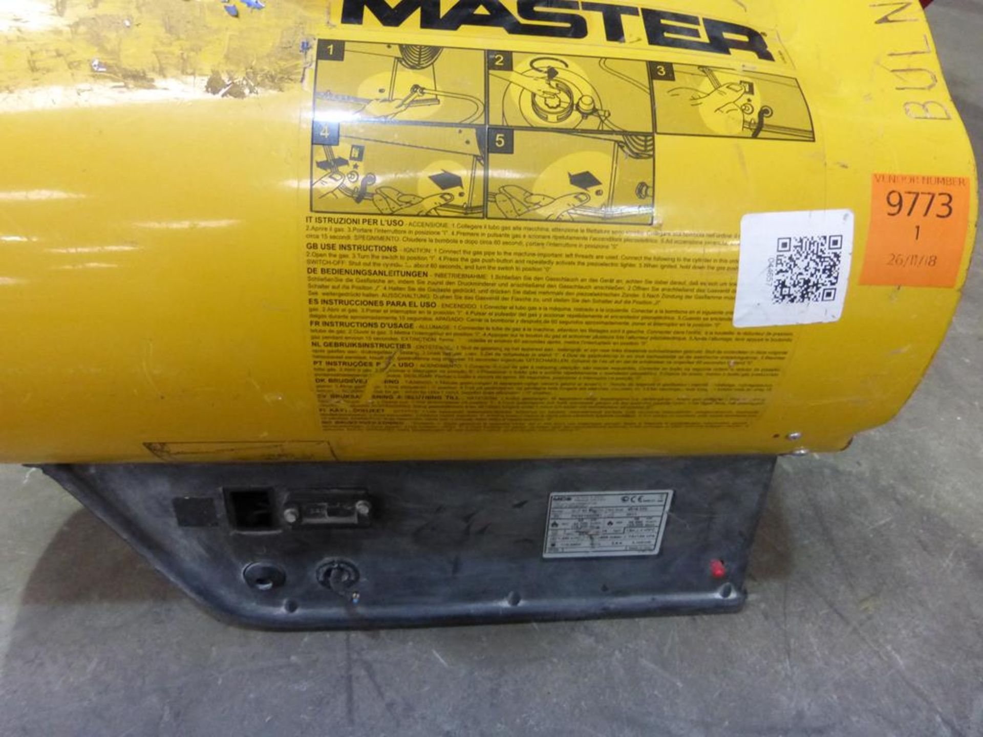 * Master Spaceheater (spares and repairs) - Image 4 of 4