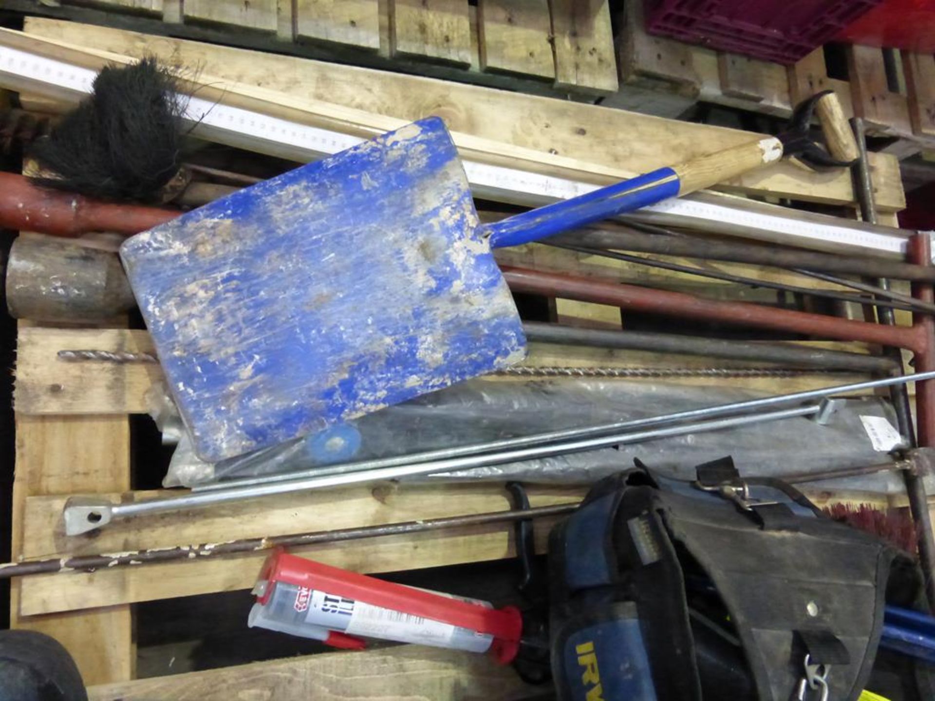 * A Pallet to contain a Chimney Sweep, T-Sockets, Tool Bag and contents etc. - Image 3 of 5