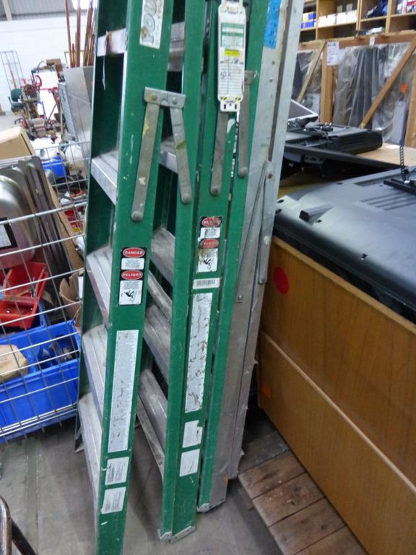 * 2 x Youngman's Step Ladders and 1 x Other Pair - Image 5 of 6