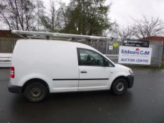 * 2011 Volkswagen Caddy 1598cc Diesel, Revenue Weight 2175Kg, fitted with Rail Rack and Internal