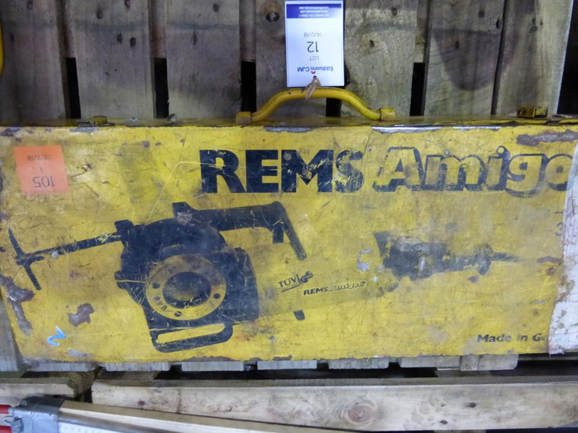 * A Rems Amigo 110V Threading Machines and Dies