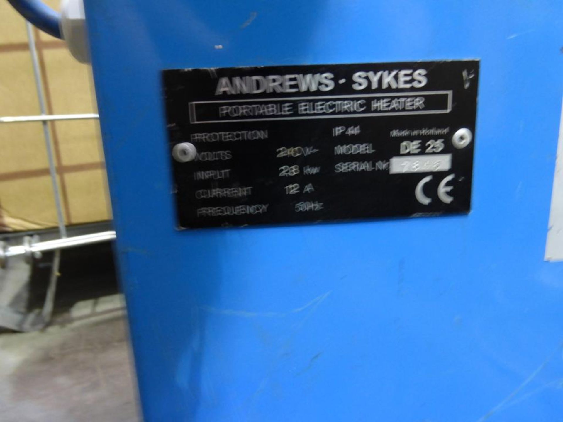 * An Andrews Sykes 240V Heater together with another Heater - Image 4 of 5